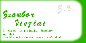 zsombor viszlai business card